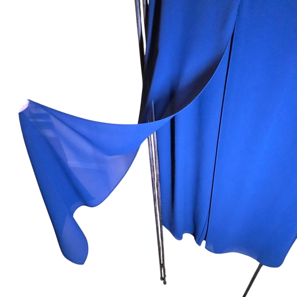 Vintage R&M Richards By Karen Kwong Elegant Blue Three-Piece Set - Picture 5 of 11